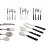 SET 4 CUBIERTOS SURT 3 COLORES NEUTROS