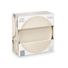 PRATO RASO 26 CM LISO BEGE