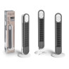 VENTILATORE TORRE ROTANTE BIANCO GRIGIO 45W