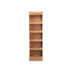 SELF ASSEMBLY KRAFT DISPLAY WITH LID 