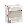 SMOOTH DESSERT PLATE 20 CM GREY