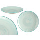 DESSERT PLATE 19CM BLUE SPIRAL