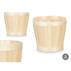COPRIVASO ROTONDO BAMBU 15CM