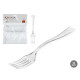 SET 36 CUCCHIAIO CAFFE PLASTICA TRAPARENTE 