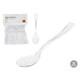 SET 36 FORCHETTE PLASTICA TRASPARENTE