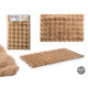 TAPPETO BAGNO MARRONE