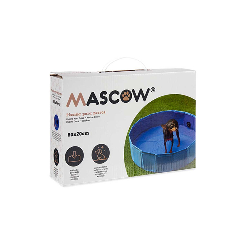 PISCINA CANE POLIESTERE 80X20CM
