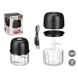HACHOIR ÉLECTRIQUE AVEC RÉSERVOIR NOIR