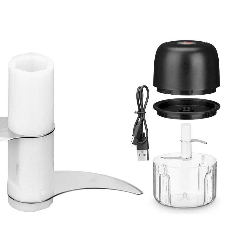 HACHOIR ÉLECTRIQUE AVEC RÉSERVOIR NOIR