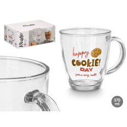 TASSE EN VERRE COOKIE 370ML