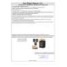 KITCHEN JAR BAMBOO LID ASSORTED 3 BLACK