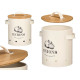 ONION KEEPER BAMBOO LID CREAM