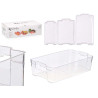 SET 3 BANDEJAS ORGANIZAD TRANSP NEVERA 