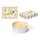 SET 24 TEA LIGHT 4 H VANIGLIA