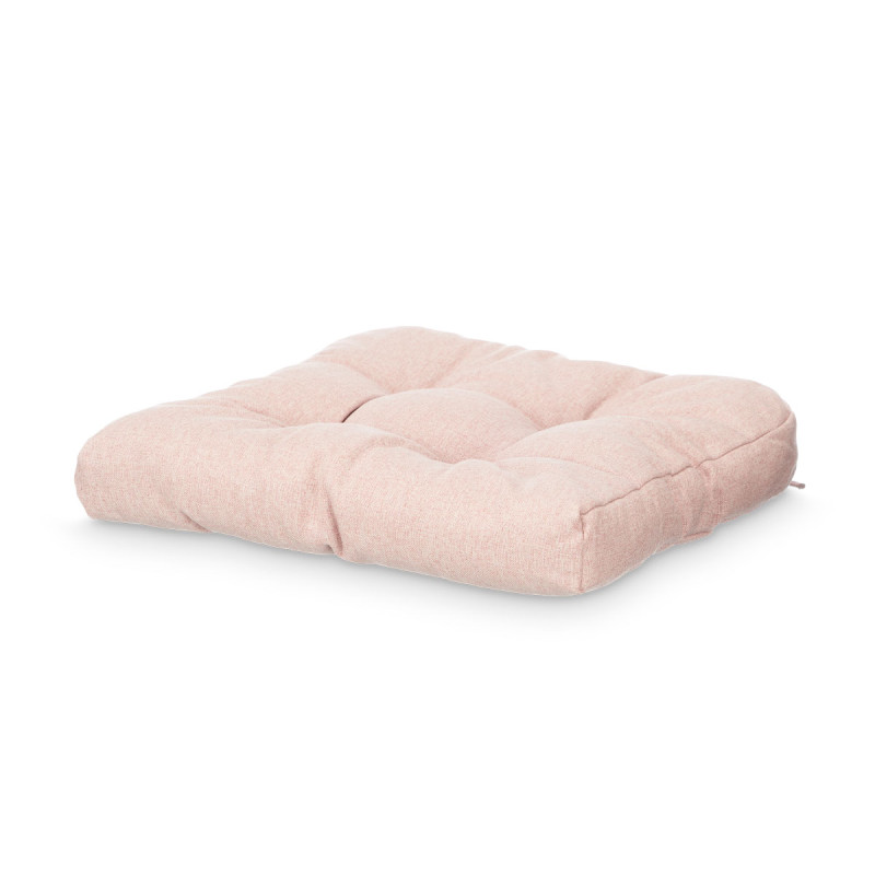 SET 2 COUSSINS DE CHAISE ROSE 40X40CM