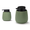DISPENSEUR RAYÉ BOMBÉ VERT