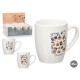 TAZA PORCELANA BREAKFAST SURT 2 350ML