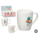 TAZA PORCELANA COFFEE HOUSE SURT 2 350ML