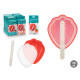 MOLDE HELADO FRESA 100ML