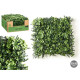 JARDIN VERTICAL FEUILLE FLEUR 50X50CM