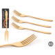 SET 3 GOLDEN FORKS 