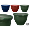 VASO ARROTONDATO 20CM ASS 3 COL