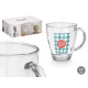 TAZA VIDRIO HOT COFFEE 370ML