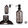 DOSEADOR EM VIDRO REDONDO CINZENTO 500ML