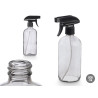 POLVERIZZATORE VETRO ROTONDO GRIGIO 500ML