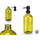 DISPENSEUR  VERRE ROND VERT 500ML