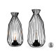 LAMPE FORGE AVEC AMPOULE FORME CONVEXE
