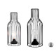 LAMPE FORGE AVEC AMPOULE FORME BOUTEILLE