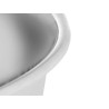 STEEL FRUIT BOWL SMOOTH BASE 25CM