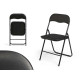 FOLDING CHAIR BLACK