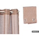 BROWN CURTAIN RELIEF