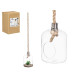 VASE SUSPENDUE BOULE CORDE FORME AMPOULE PETIT