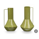 VASE CONIQUE 29CM VERT