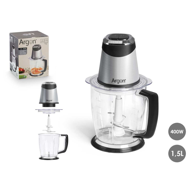 PICADORA AUTOMÁTICA EM AÇO 1,5L 400W