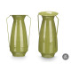 VASE CONIQUE 41CM VERT