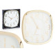 RELOJ CUADRADO 31CM NUM DIG CHAMPAGNE