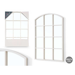 WINDOW SHAPE MIRROW WHITE
