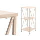 ÉTAGÈRE 3 NIVEAUX BEIGE
