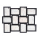 12 SPACES PHOTO FRAME 10X15 BLACK 