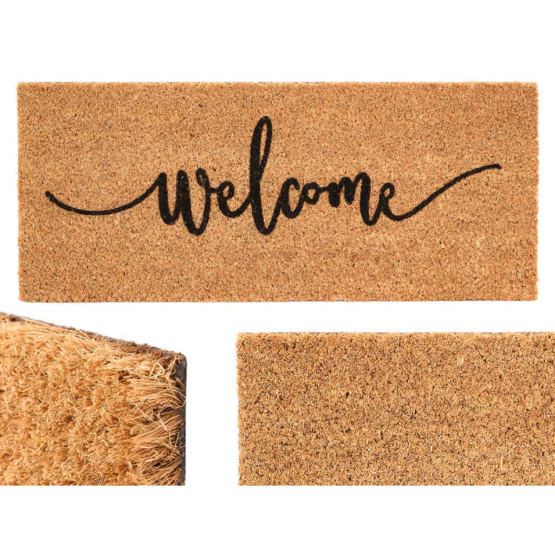 TAPETE DE ENTRADA 25X60 NATURAL WELCOME SORT 2