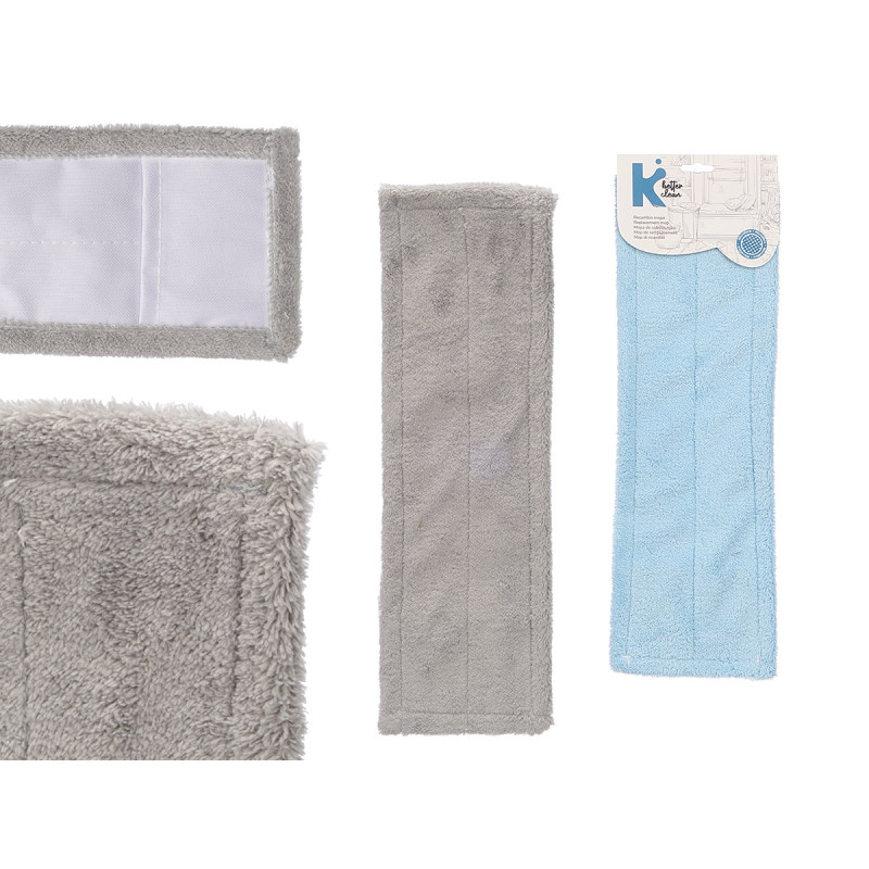 REMPLACEMENT MOP TISSU ASSORT BLEU GRIS