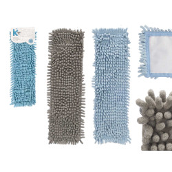 REMPLACEMENT MOP BANDES ASSORT BLEU GRIS