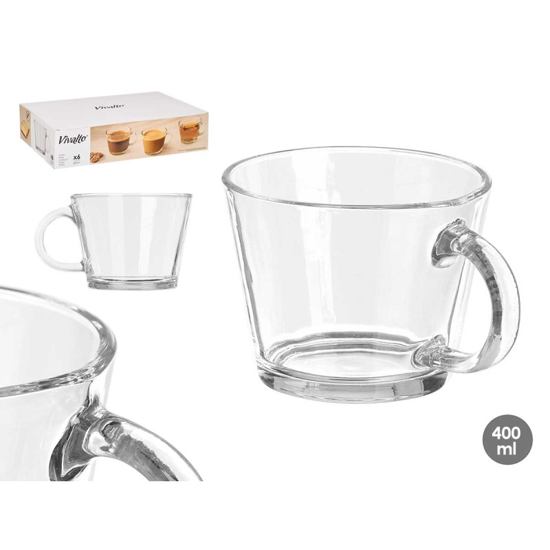 400ML TRANSPARENT BREAKFAST BOWL HANDLE