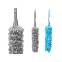 PLUMEAU MICROFIBRE ASSORT BLEU GRIS 