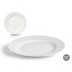PORCELAIN DESSERT PLATE 19CM