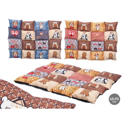 LETTINO ANIMALE RETTANGOLARE ASS 2 COL 65X95CM